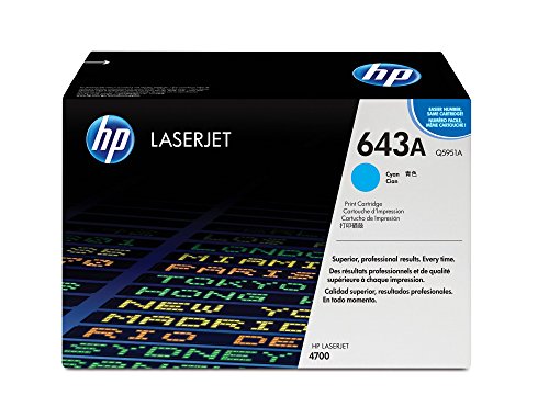 HP خرطوشة مسحوق حبر أصلية 643A