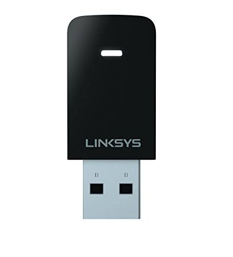 Linksys محول MU-MIMO USB مزدوج النطاق من Max-Stream AC600 (WUSB6100M)