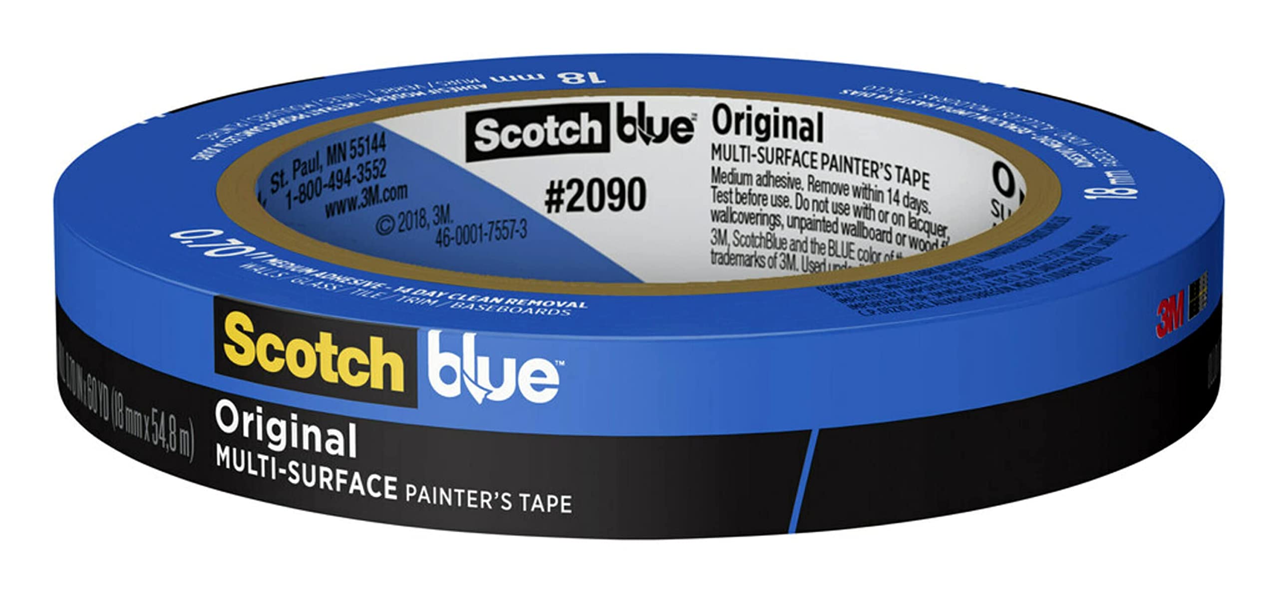 Scotch الشريط الأزرق الأصلي متعدد الأسطح الرسام
