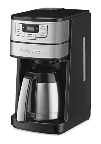 Cuisinart DGB-450 صانعة القهوة الحرارية 10 أكواب للطحن والتخمير الأوتوماتيكية