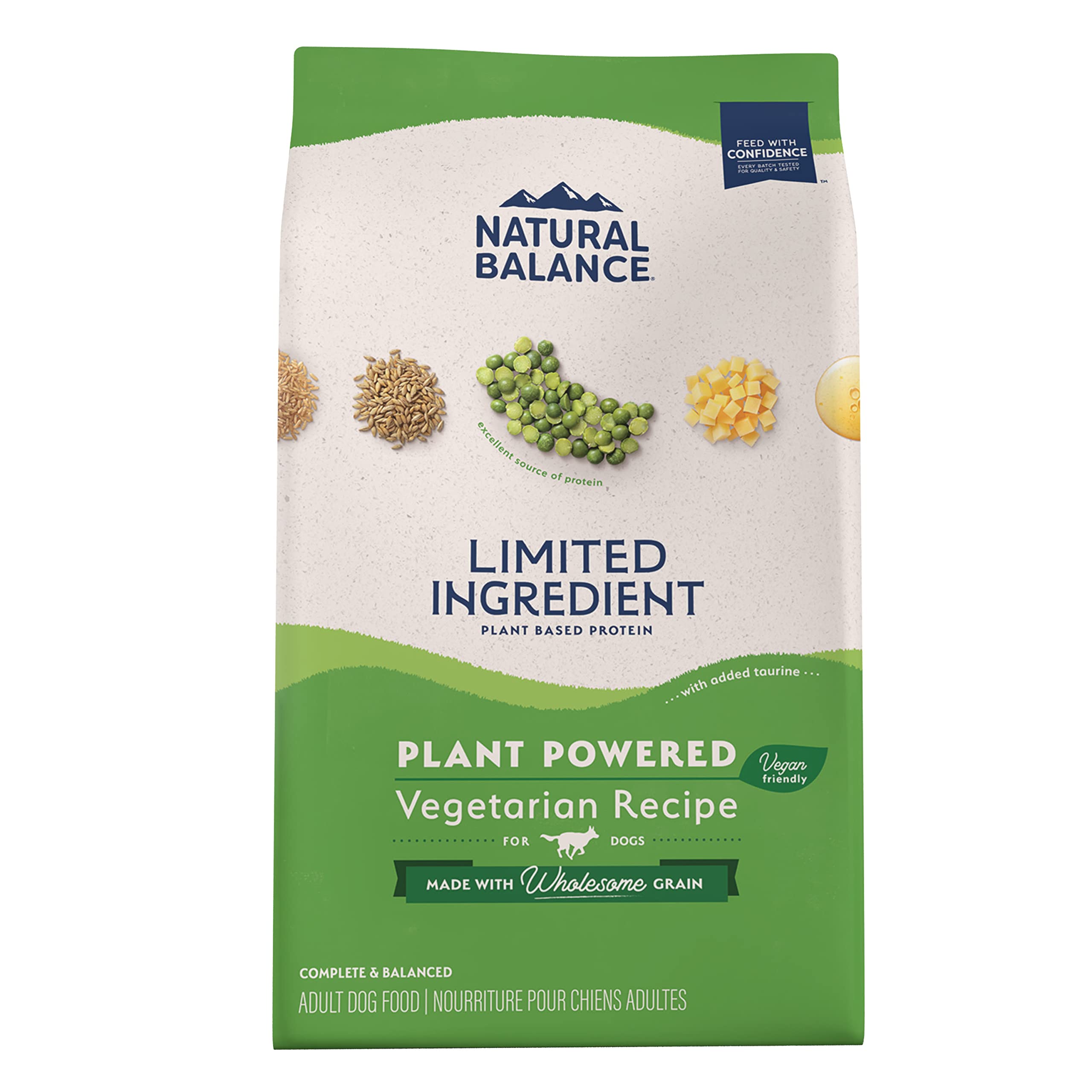 Natural Balance تركيبة نباتية لطعام الكلاب الجاف...