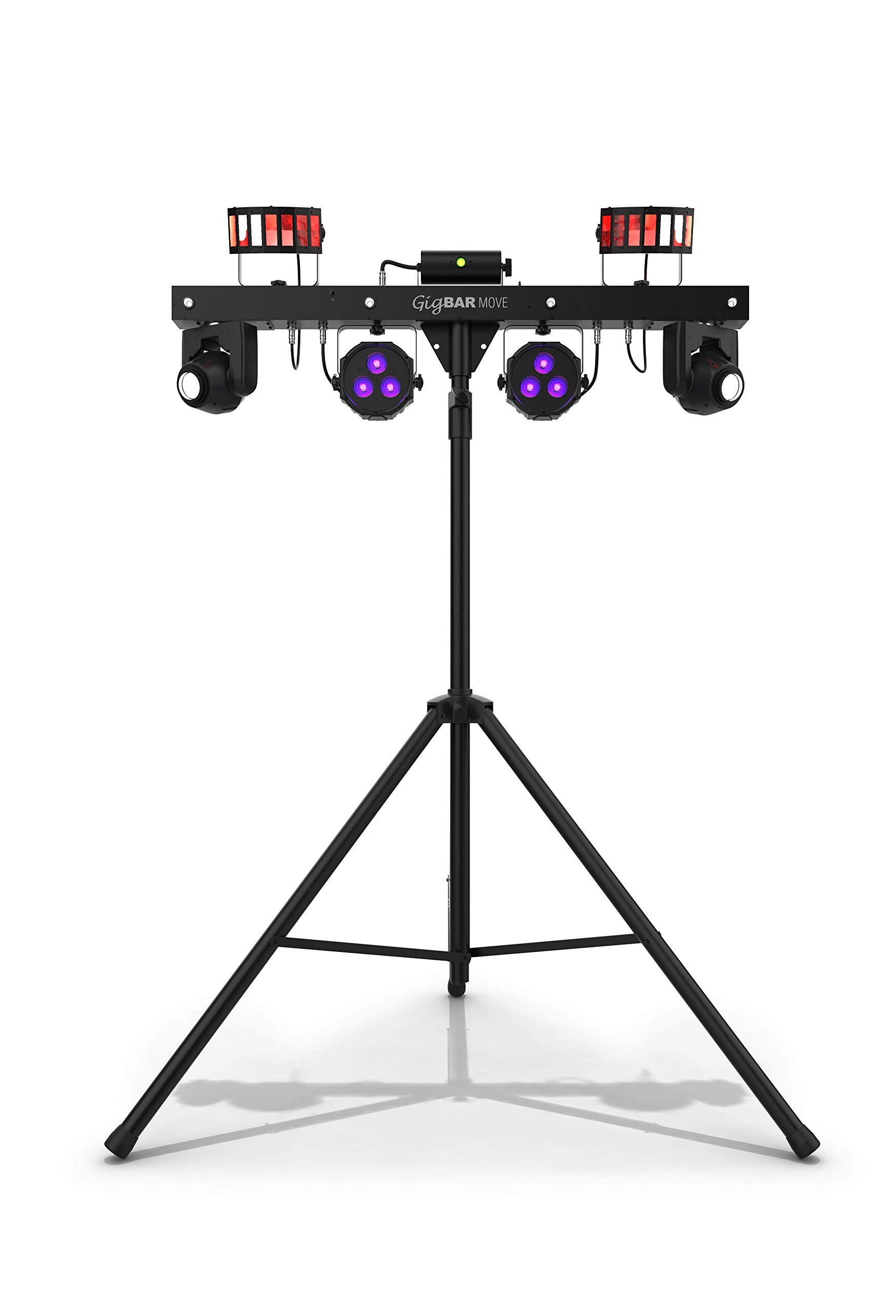 Chauvet نظام إضاءة DJ GigBAR MOVE 5 في 1 مع سماعات أذن لاسلكية