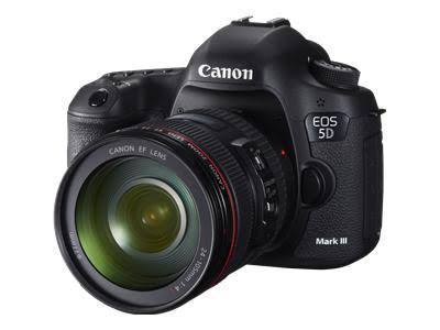 Canon كاميرا EOS 5D Mark III بدقة 22.3 ميجابكسل بإطار كامل CMOS كاميرا SLR رقمية مع مجموعة EF 24-70mm f / 4 L IS