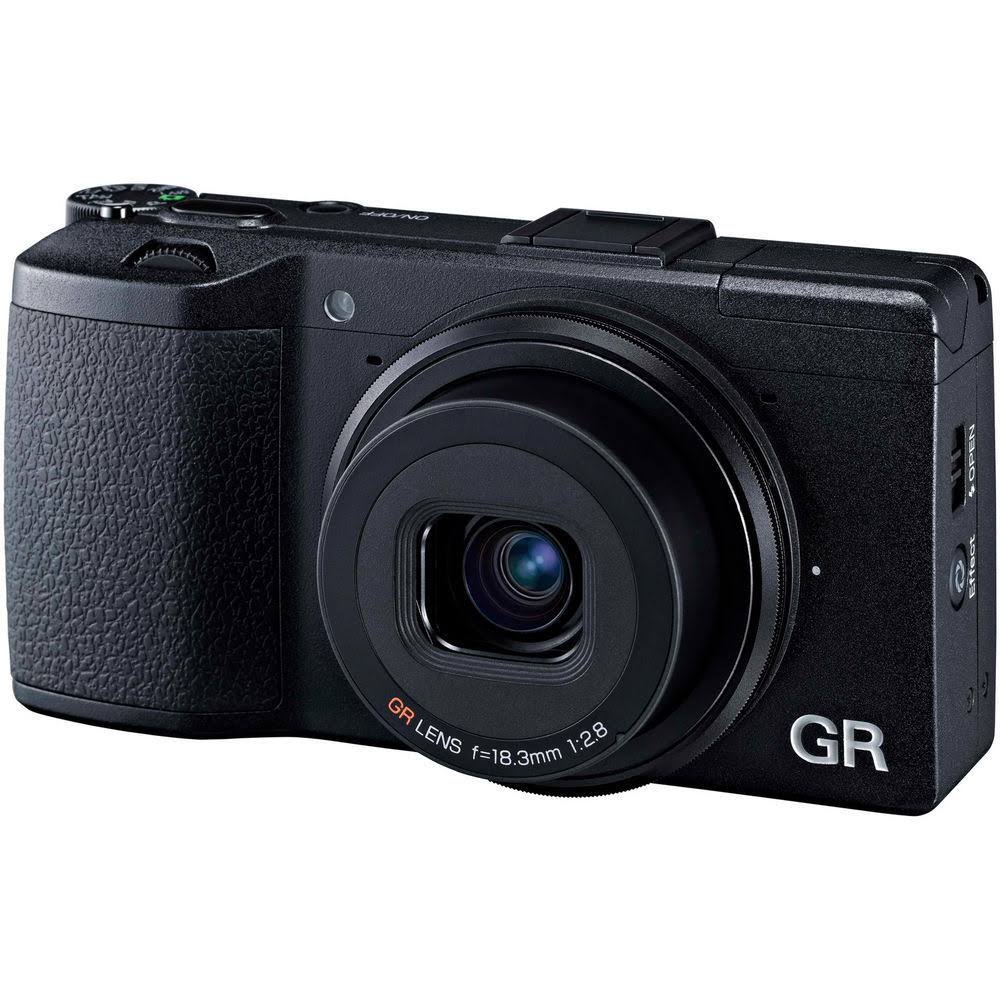 Ricoh Cameras USA كاميرا ريكو GR II الرقمية مع شاشة LCD مقاس 3 بوصات (أسود)