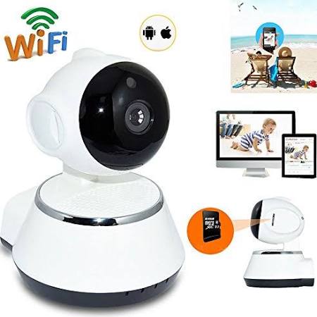NA لاسلكي 720P Pan Tilt Network Home CCTV IP Camera IR Night Vision WiFi Webcam