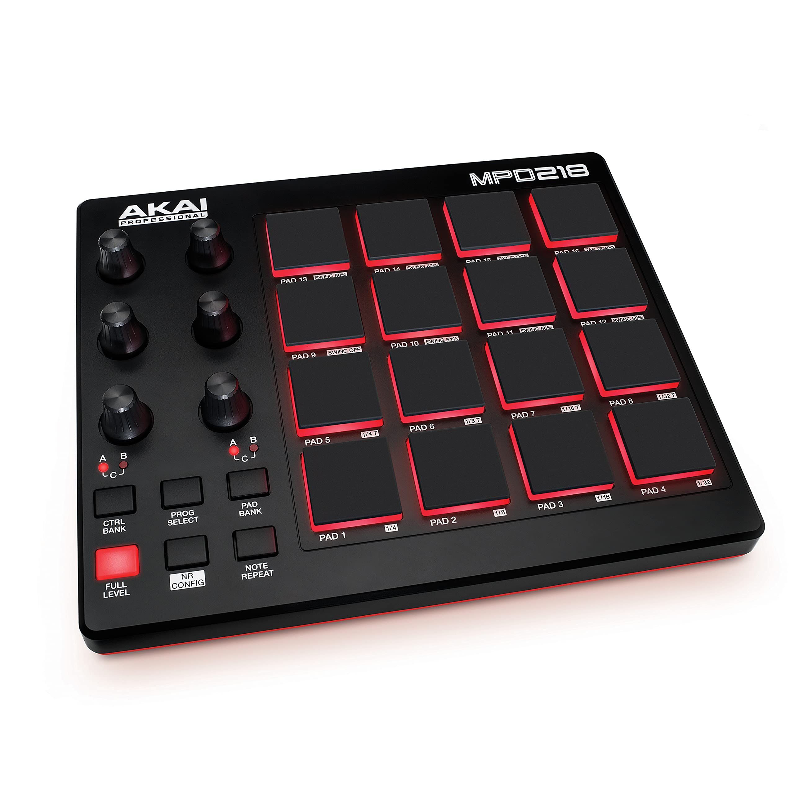 Akai Professional MPD218 - وحدة تحكم USB MIDI مع وسادات...