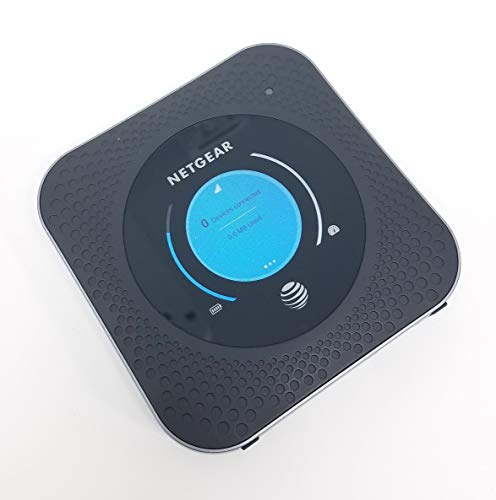 Netgear Nighthawk 4G LTE Mobile Hotspot WiFi Router (AT&T GSM Unlocked) (رمادي فولاذي)