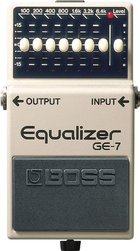 Boss GE-7 دواسة EQ ذات 7 نطاقات