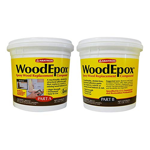 Abatron WoodEpox Epoxy Wood Replacemnt Compound, 2 Gall...