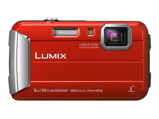 Panasonic DMC-TS30R LUMIX Active Lifestyle Tough Camera (أحمر)