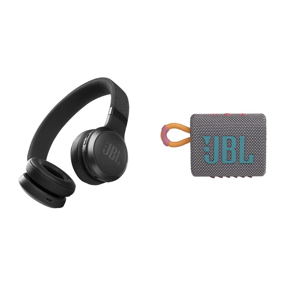 JBL Live 460NC - سماعات رأس لاسلكية لإلغاء الضوضاء مع ع...