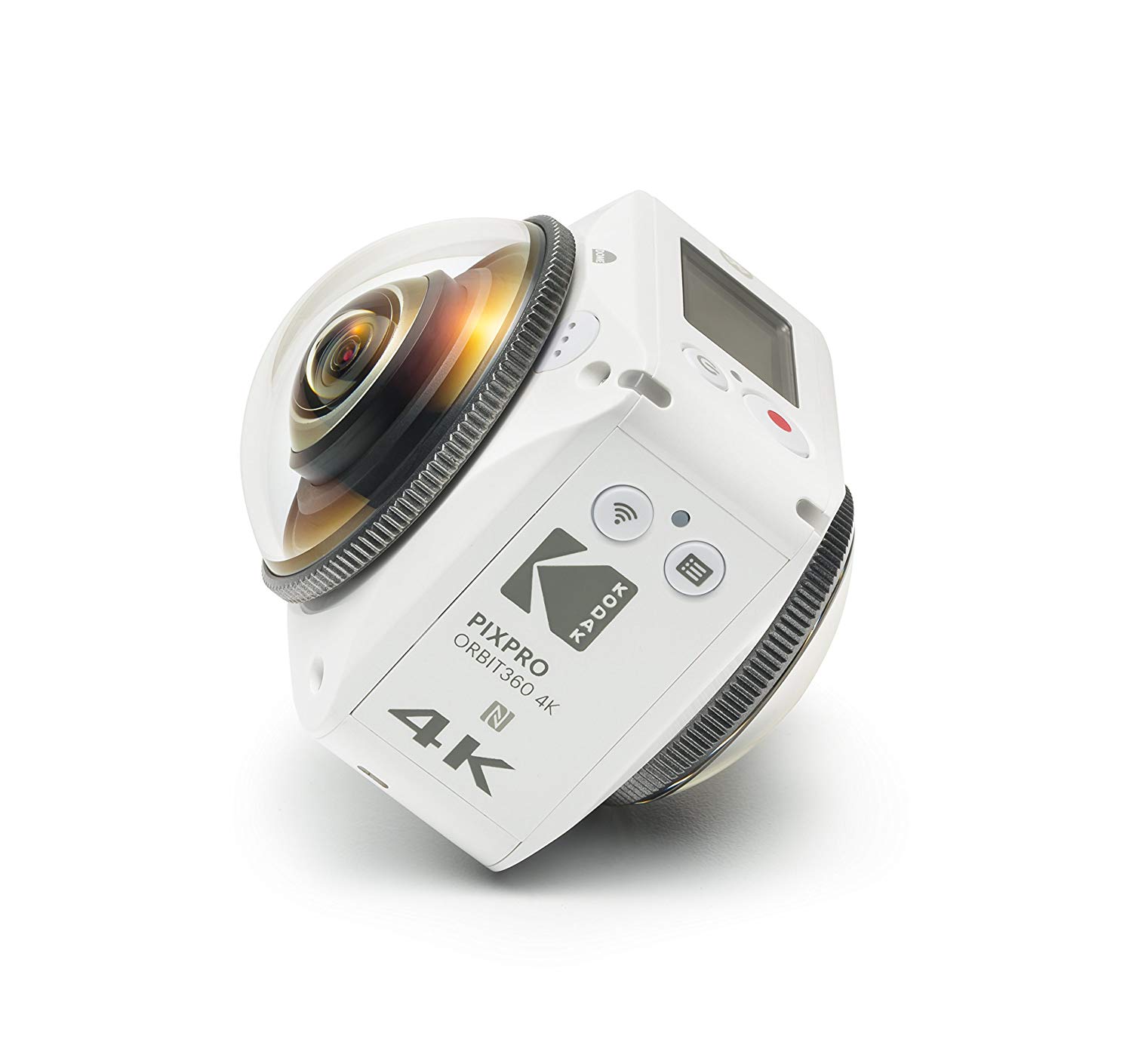 JK Imaging Ltd حزمة الأقمار الصناعية لكاميرا KODAK PIXPRO ORBIT360 4K 360 درجة VR