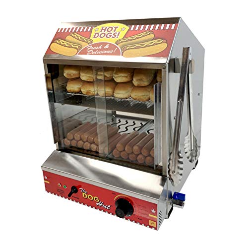 Paragon 8020 Hot Dog Hut Steamer Merchandiser لأصحاب الامتياز المحترفين الذين يتطلبون الجودة التجارية والبناء