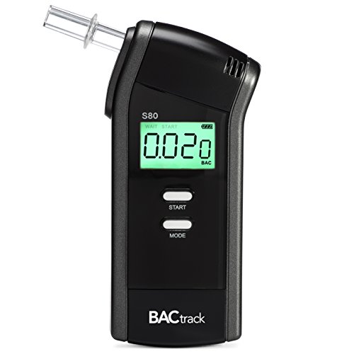  BACtrack جهاز قياس الكحول S80 | دقة الدرجة المهنية | معتمد من DOT و NHTSA | FDA 510 (k) مسح | جهاز اختبار الكحول في التنفس الم...