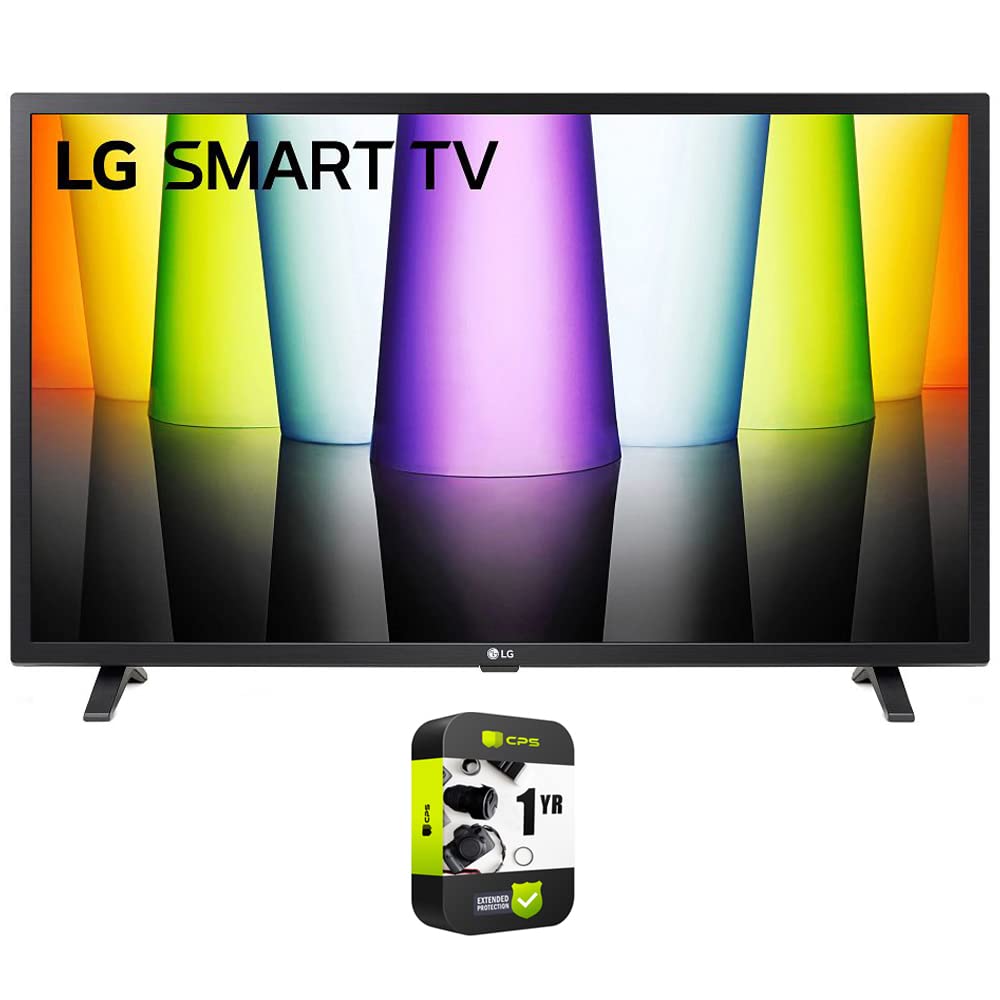 LG 32LQ630BPUA 32 بوصة HDR Smart LCD HD TV 2022 حزمة مع حزمة حماية معززة 1 YR CPS