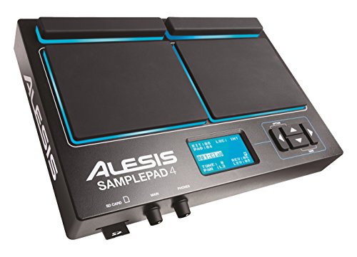 Alesis لوحة العينة 4 | آلة نقر وعينة مدمجة مع 4 وسادات ...
