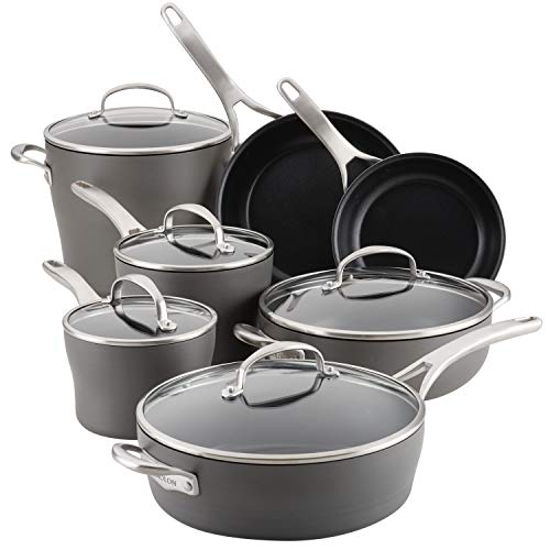 Anolon Allure Hard Anodized Nonstick Cookware Pots and ...