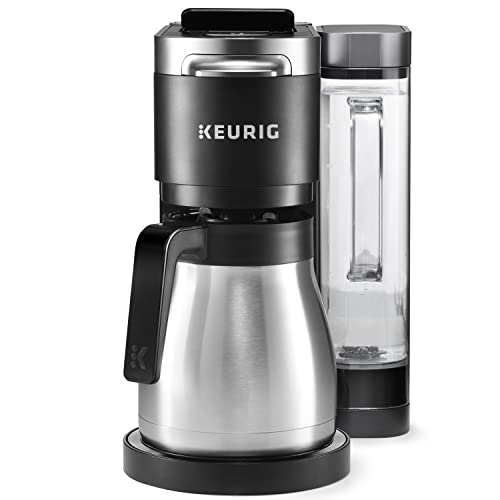 Keurig ماكينة صنع القهوة K-Duo Plus ذات الخدمة الفردية والإبريق