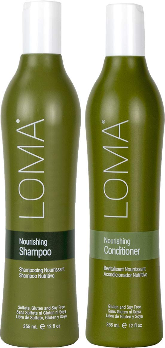 Loma Hair Care شامبو وبلسم مغذي ثنائي