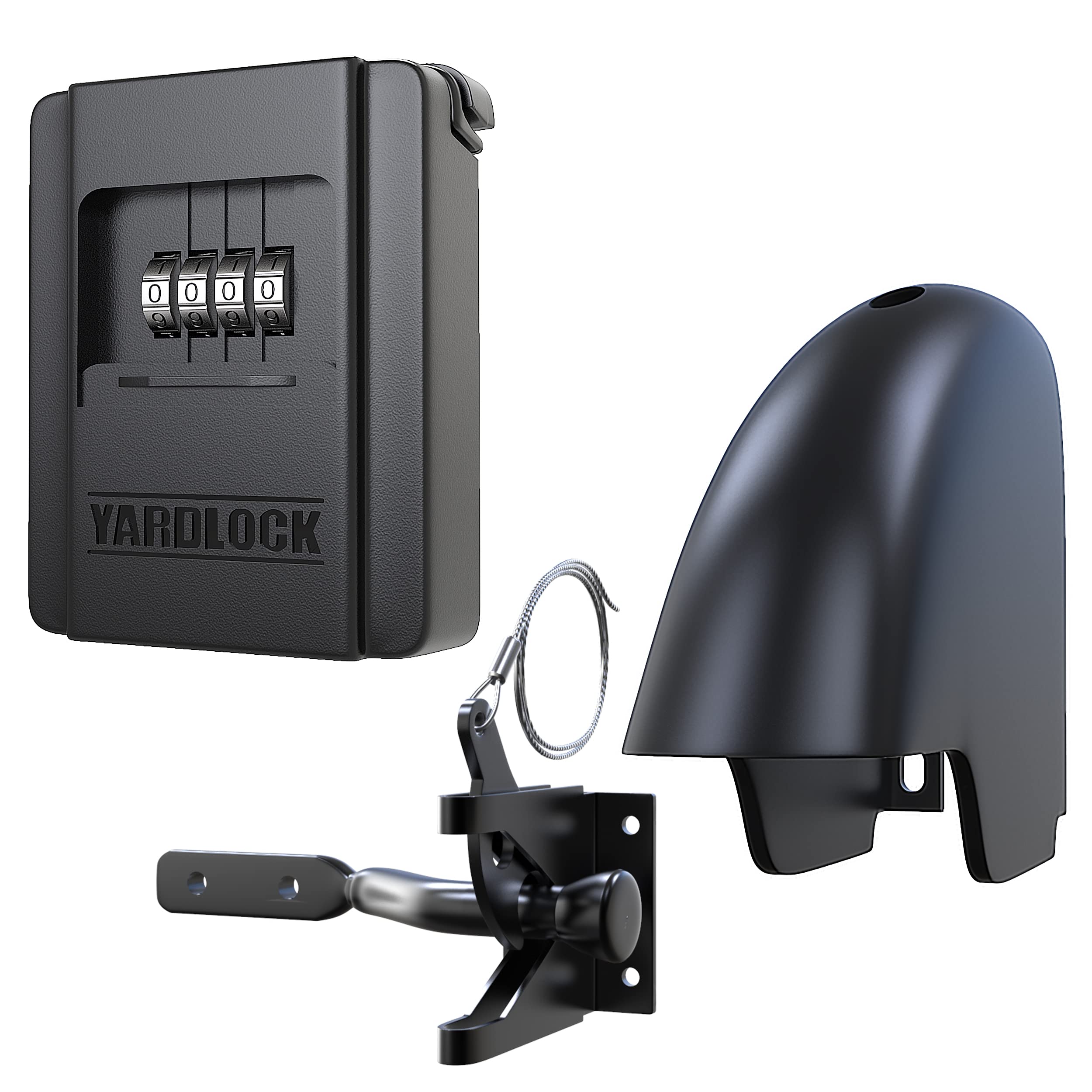 Yardlock قفل بوابة بدون مفتاح قفل سياج آمن ومزلاج نظام متين قوي