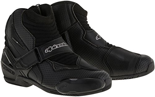 Alpinestars حذاء SMX-1 R للرجال من Vented Street للدراجات النارية - أسود - 40