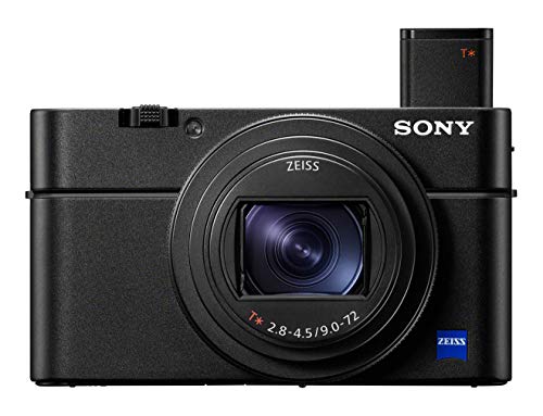 Sony كاميرا RX100 VII Premium صغيرة الحجم مع حساس CMOS متراكم من النوع 1.0 (DSCRX100M7)