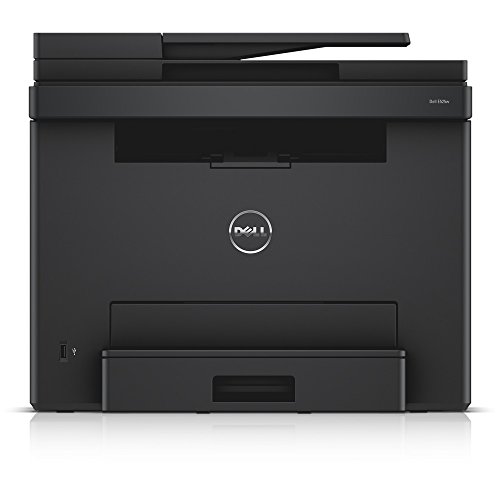 Dell Computers طابعة Dell E525W Color Laser All-in-One اللاسلكية والطابعة السحابية