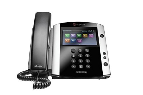 Polycom VVX 601 Corded Business Media Phone System - 16...