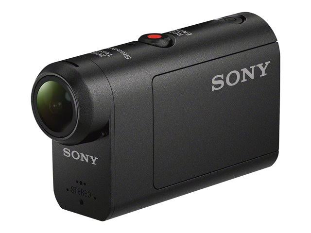 Sony HDRAS50R / B Full HD Action Cam + Live View Remote (أسود)