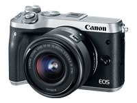 Canon هيكل EOS M6 (فضي)