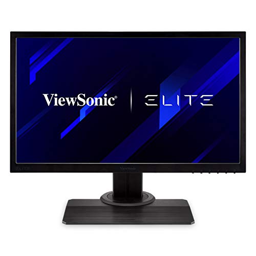 Viewsonic شاشة الألعاب Elite 24 بوصة 1080p 1ms 144Hz RGB مع FreeSync Premium Eye Care Advanced Ergonomics للرياضات الإلكترونية (XG240R)