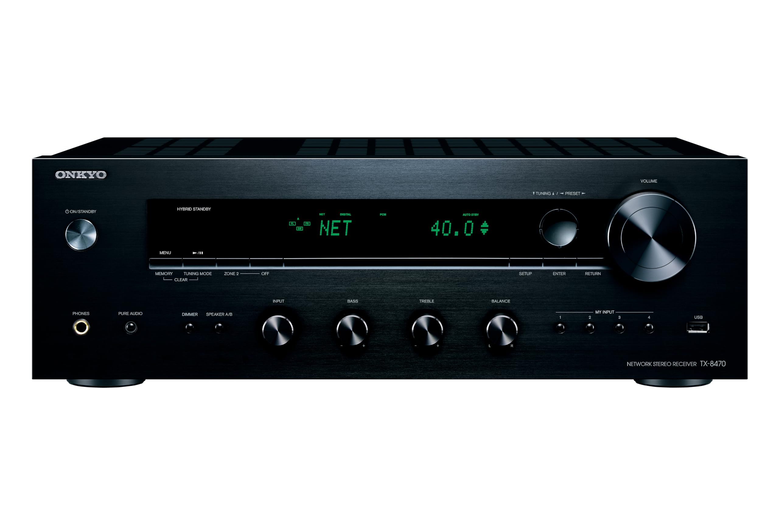 Onkyo جهاز استقبال ستيريو ثنائي القناة TX-8470 م...