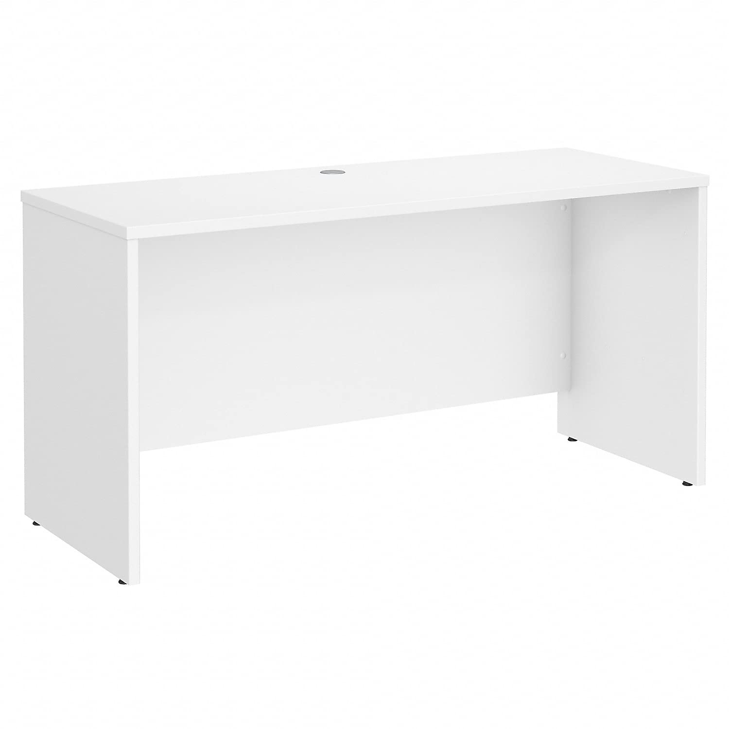 Bush Business Furniture مكتب Credenza C 60W x 24D باللون الأبيض