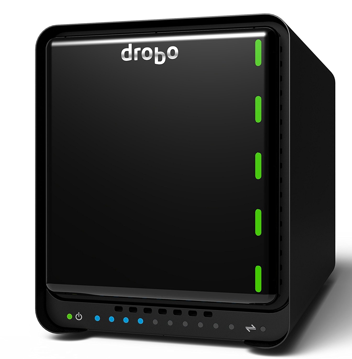 PC- Drobo direct Drobo 5D3 5-Drive Direct Attached Array (DAS) - منفذا Thunderbolt 3 و USB 3.0 من النوع C (DRDR6A21)