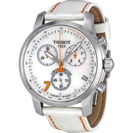 Tissot ساعة PRC 200 Danica Patrick Chronograph Diamond للسيدات T0144171611600