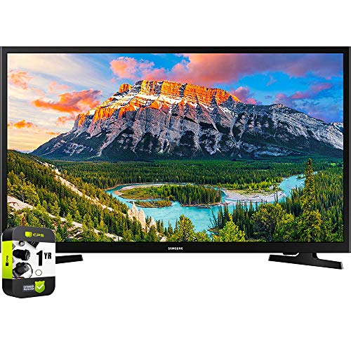 Samsung UN32N5300AFXZA 32 بوصة 1080p Smart LED TV 2018 حزمة سوداء مع حزمة حماية معززة 1 YR CPS