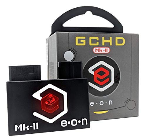 E E·O·N GCHD Mk-II | محول Gamecube HD (أسود جيت)