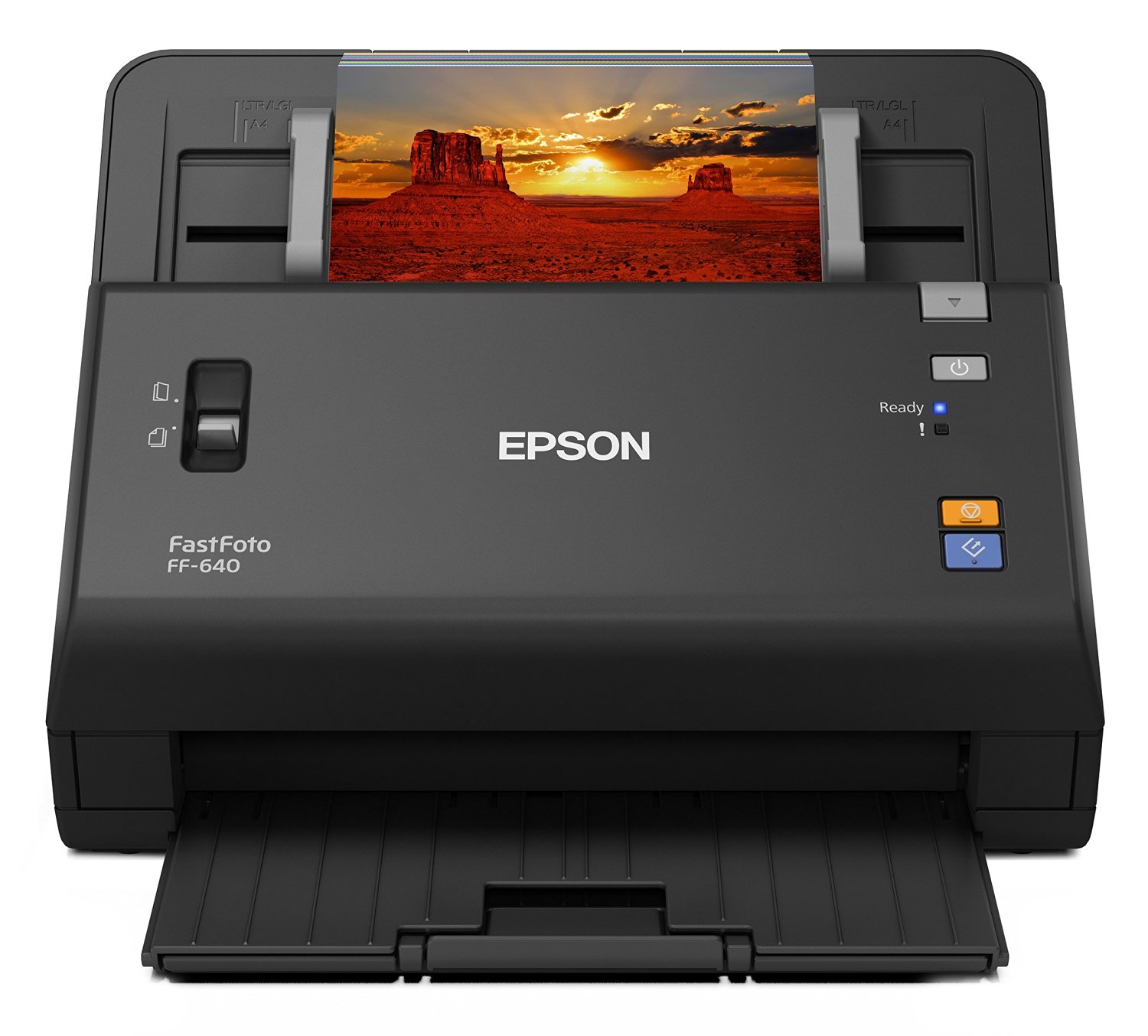 Epson FastFoto FF-640 نظام المسح الضوئي للصور عالي السرعة مع وحدة التغذية التلقائية للصور