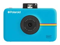 Polaroid كاميرا رقمية بطباعة فورية تعمل باللمس مع شاشة LCD (زرقاء) بتقنية الطباعة Zink Zero Ink