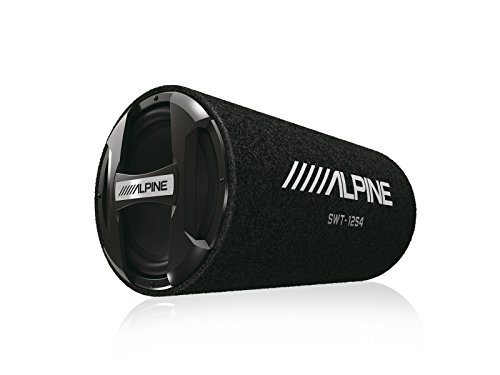 Alpine SWT-12S4 1500W Max (300W RMS) حاوية أنبوب مضخم صوت واحد مختومة 12 بوصة