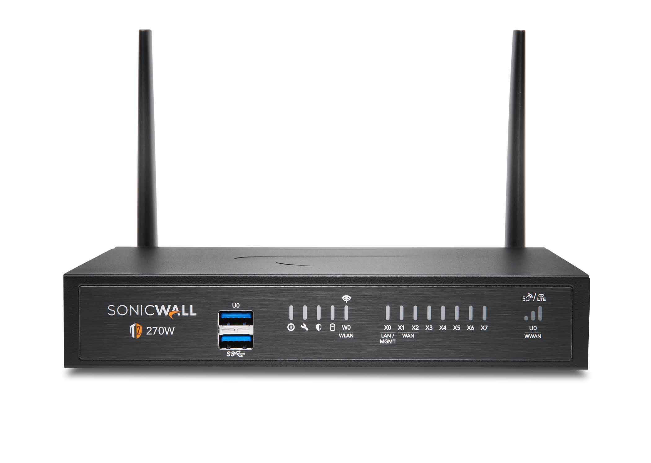 SonicWALL جهاز أمان شبكة التيار المتردد اللاسلكي TZ270 (02-SSC-2823)