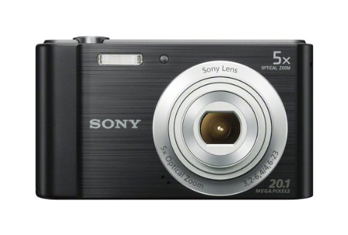Sony DSCW800 / B كاميرا رقمية بدقة 20.1 ميجابكسل (أسود)