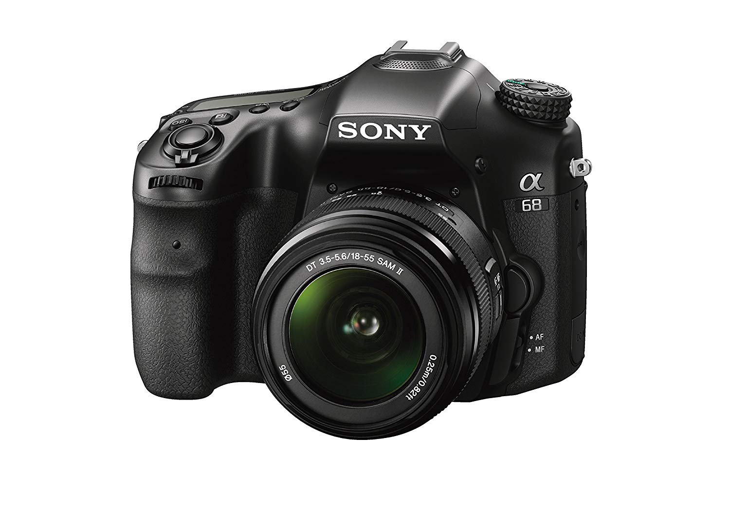 Sony a68 Translucent Mirror DSLR Camera w / SAL18552 Lens