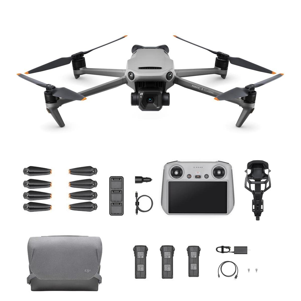 DJI Mavic 3 Classic Drone with RC Controller and Mavic 3 Fly More Kit