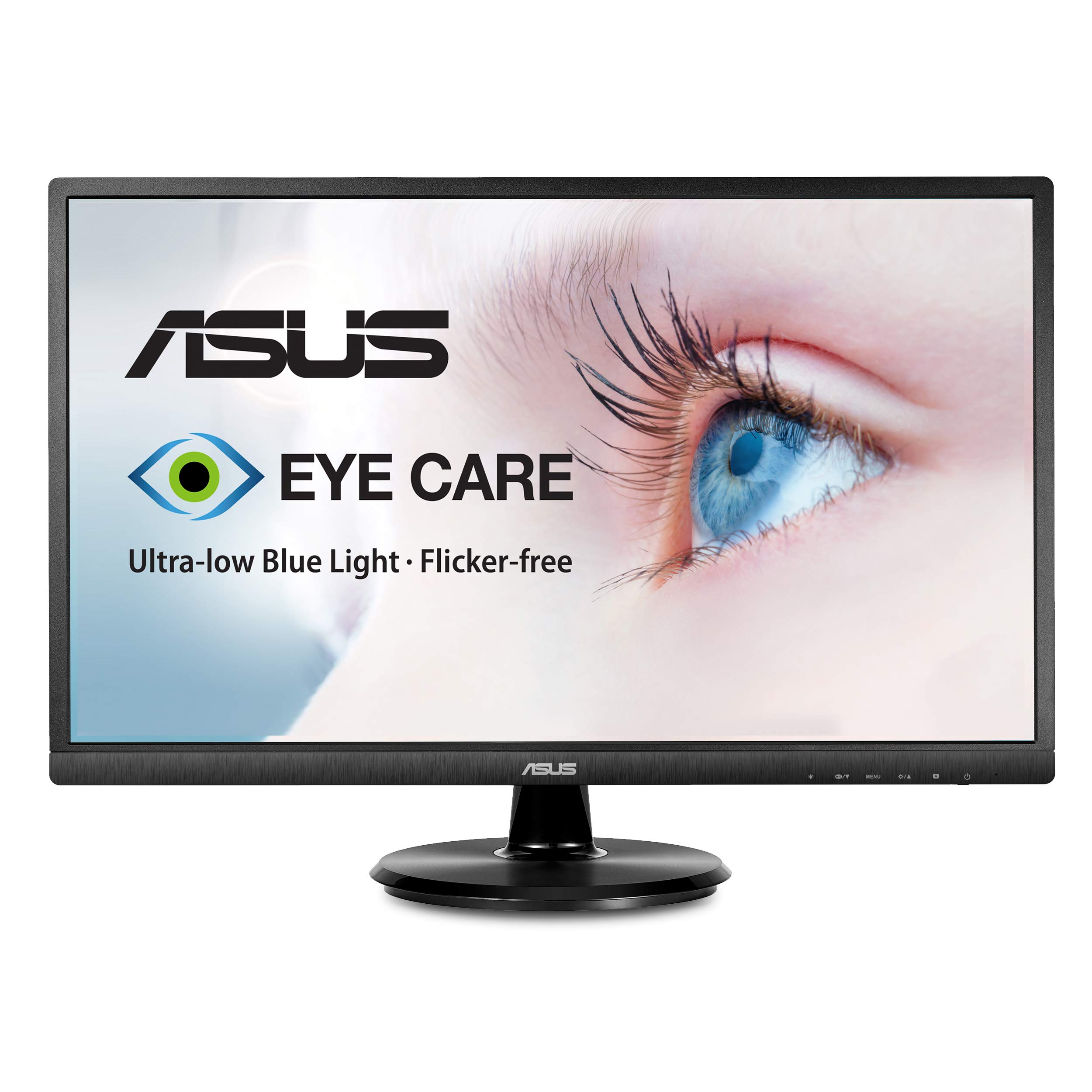 Asus VZ249HE 23.8 Full HD 1080p IPS شاشة مراقبة العين م...