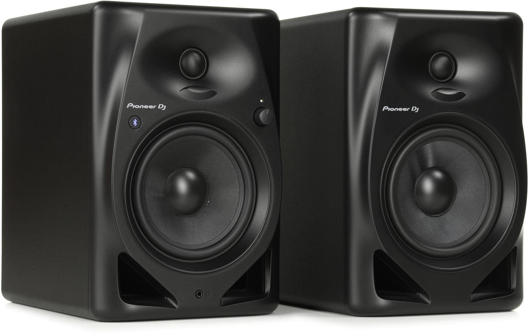 Pioneer DJ DM-50D-BT 5-inch Desktop Active Monitor مكبر صوت مع بلوتوث - أسود