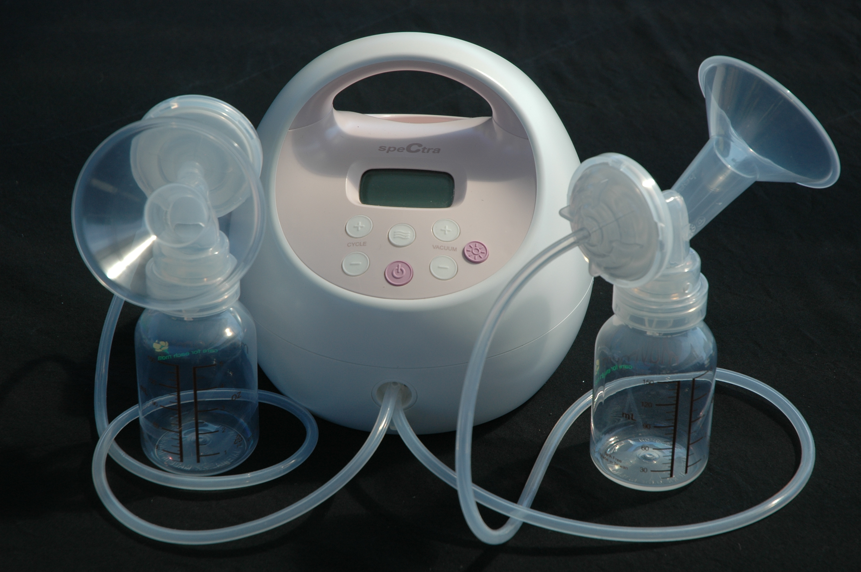 Spectra Baby USA مضخة الثدي الكهربائية المزدوجة / المفردة من فئة المستشفيات S1 - بطارية قابلة لإعادة الشحن