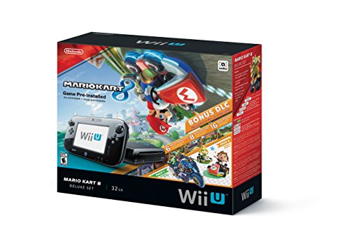 Nintendo حزمة Wii U 32GB Mario Kart 8 (مثبتة مسبقًا) ديلوكس