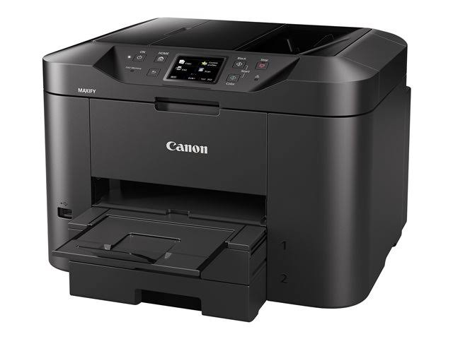  Canon USA Inc. طابعة Canon Office and Business MB2720 اللاسلكية الكل في واحد وماسحة ضوئية وماكينة تصوير وفاكس مع الطباعة المحمولة...
