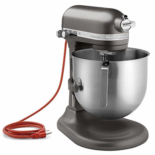 KitchenAid جديد تجاري 8-Qt Bowl Lift NSF Stand Mixer RR-KSM8990DP Dark Pewter